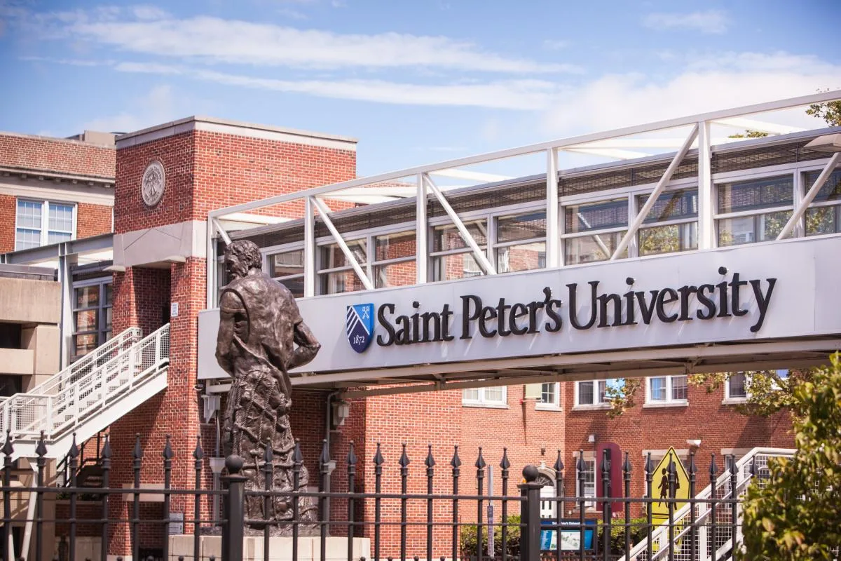 Saint Peter's University campus in Jersey City